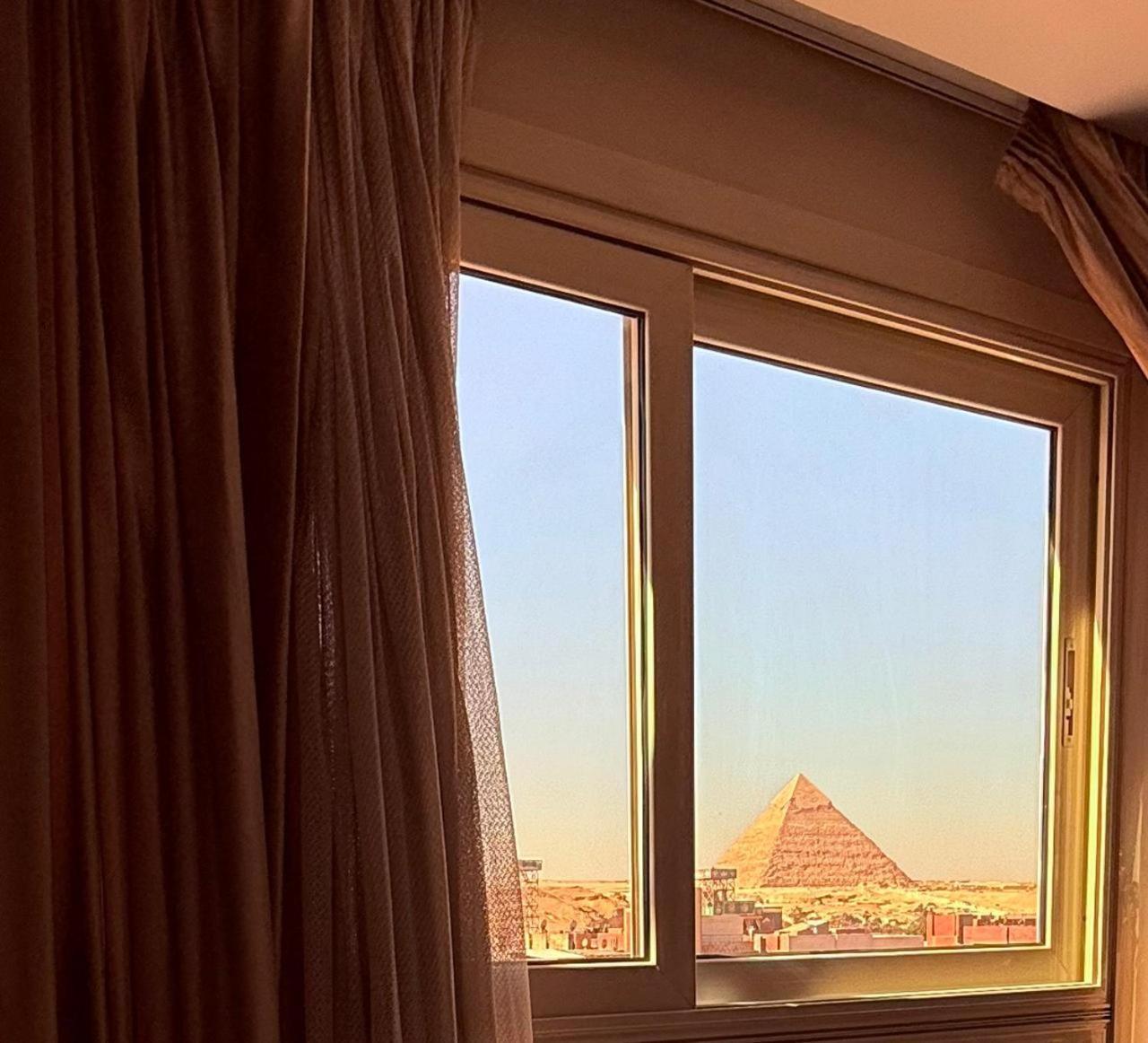 Topaz Pyramids View Inn Kafret el-Gabal Dış mekan fotoğraf