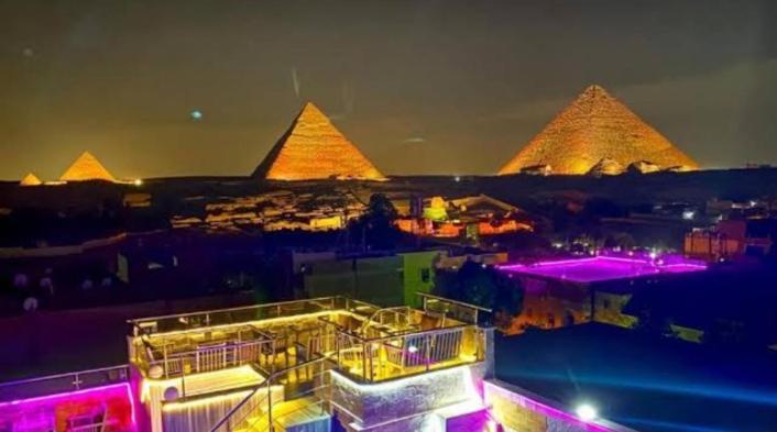 Topaz Pyramids View Inn Kafret el-Gabal Dış mekan fotoğraf