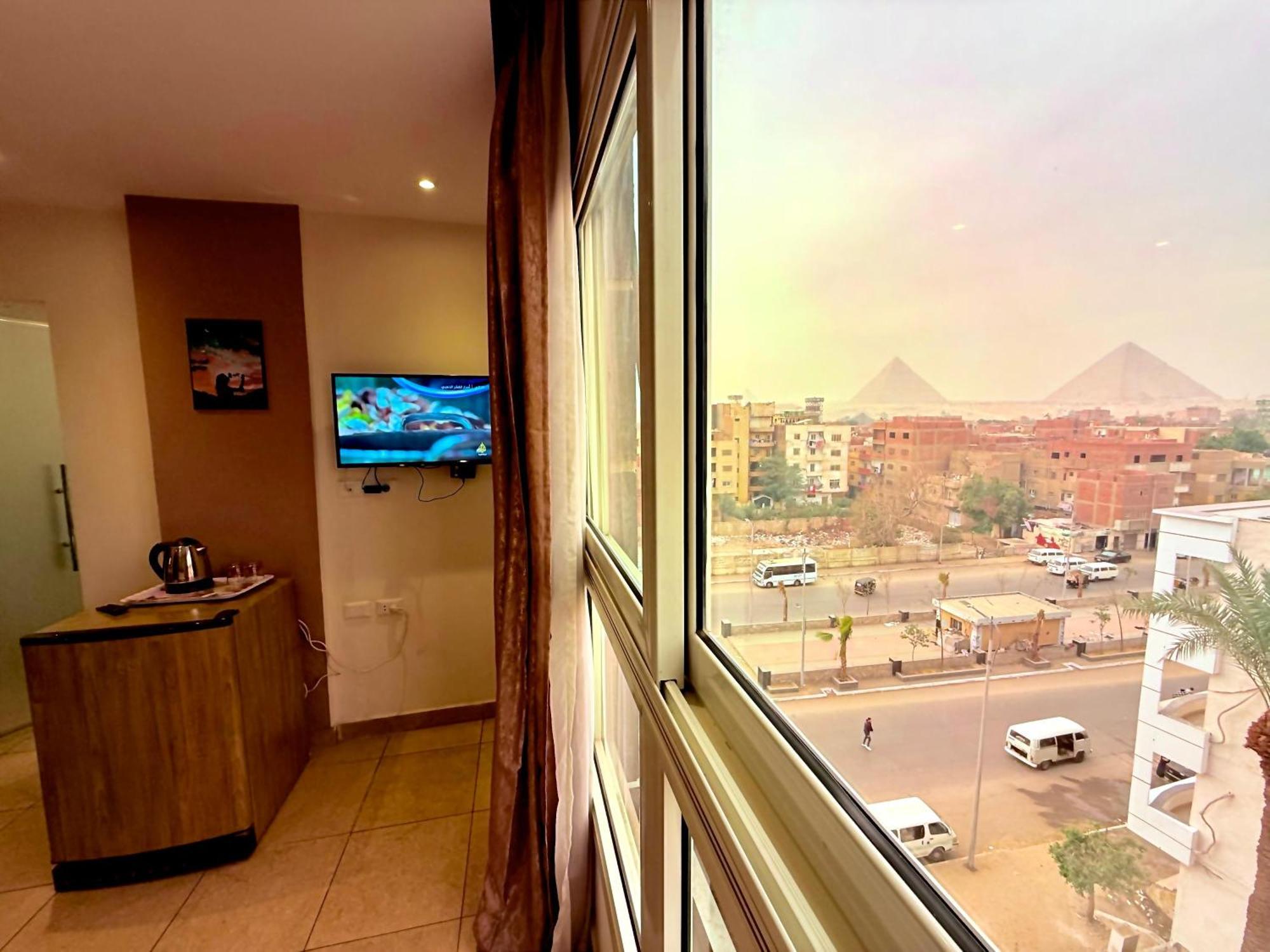Topaz Pyramids View Inn Kafret el-Gabal Dış mekan fotoğraf